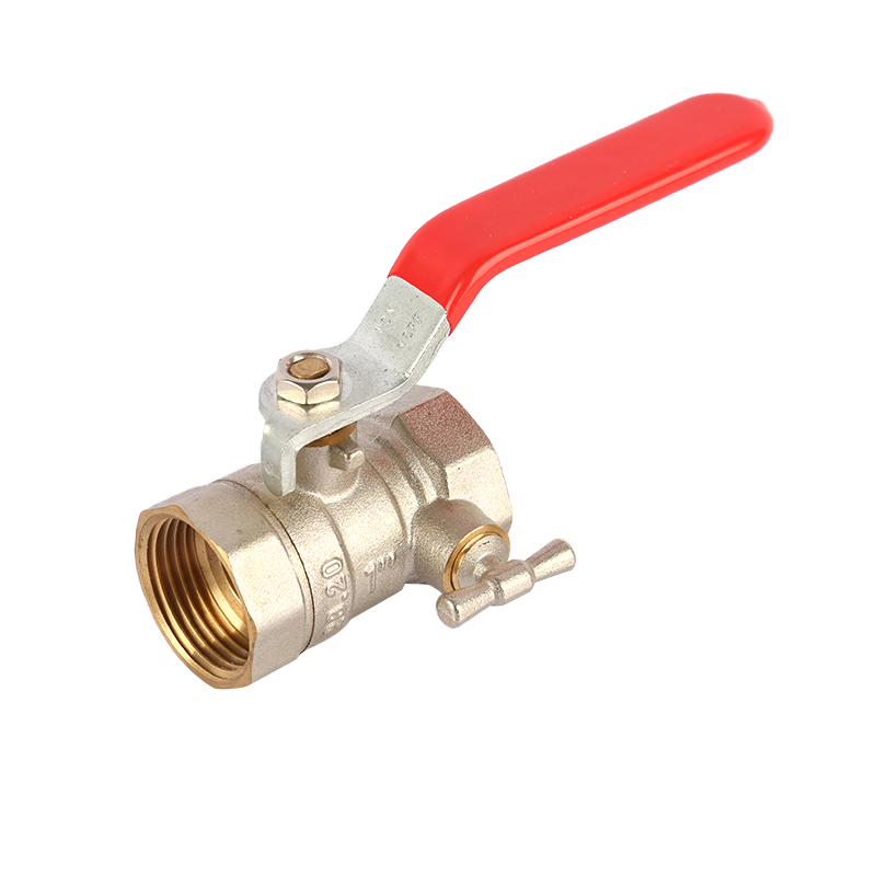 1/2"-1"  Female thread Brass Ball Valve with Air Vent ART AK1013
