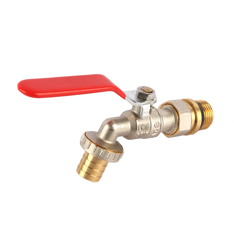 1/2" brass nozzle bibcock with Extended take-over ART AK2001