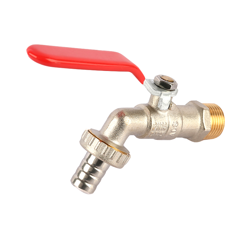 1/2" to 1" stainless steel nozzle bibcock with nickle plating  ART AK2002