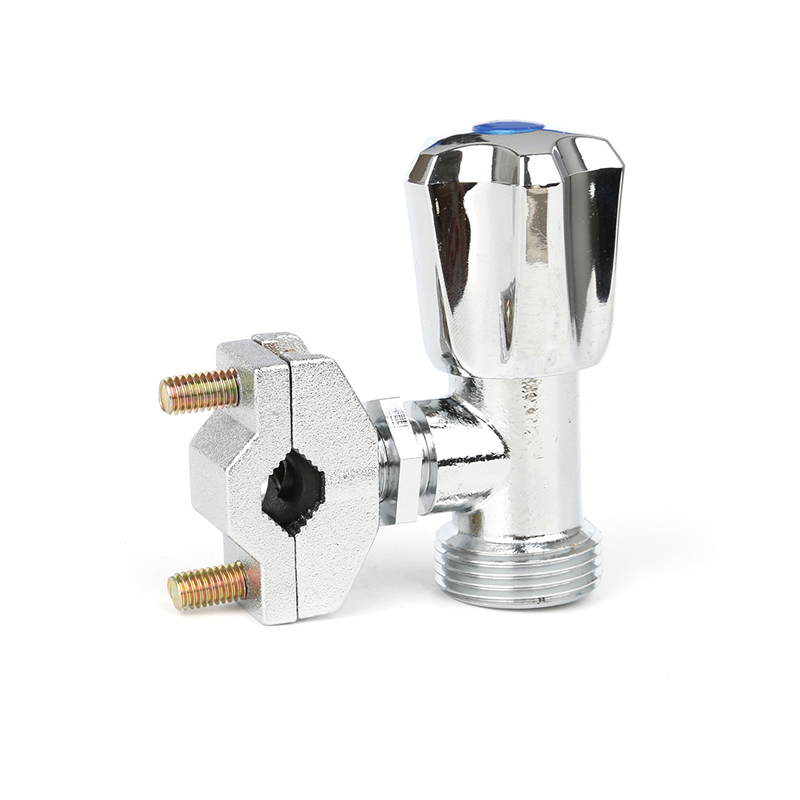 3/4 inch ABS handle washing machine angle valve with Chrome plating ART AK3002