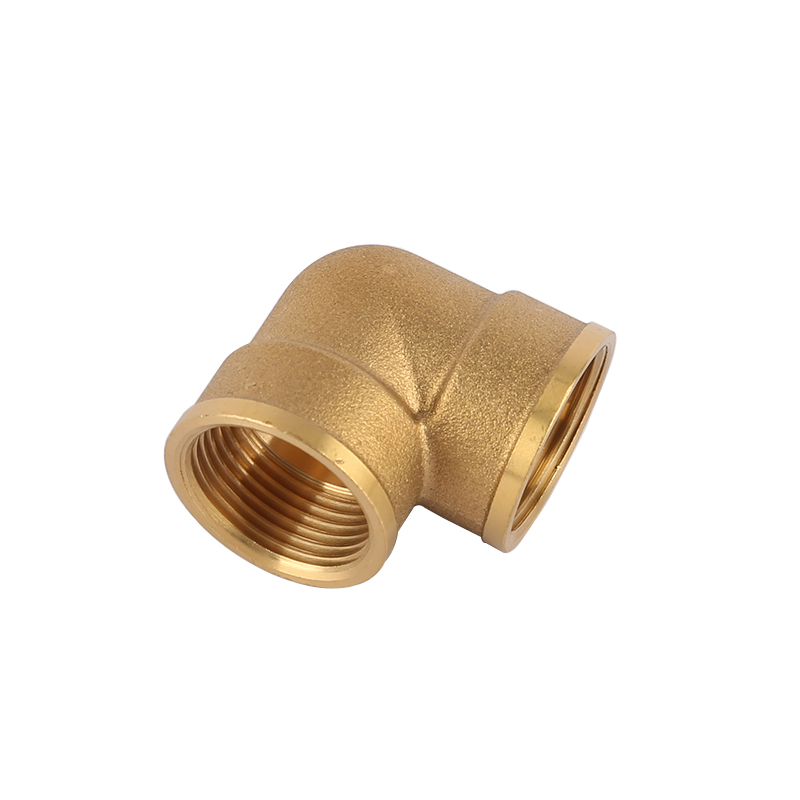 Brass color female elbow ART AK7519