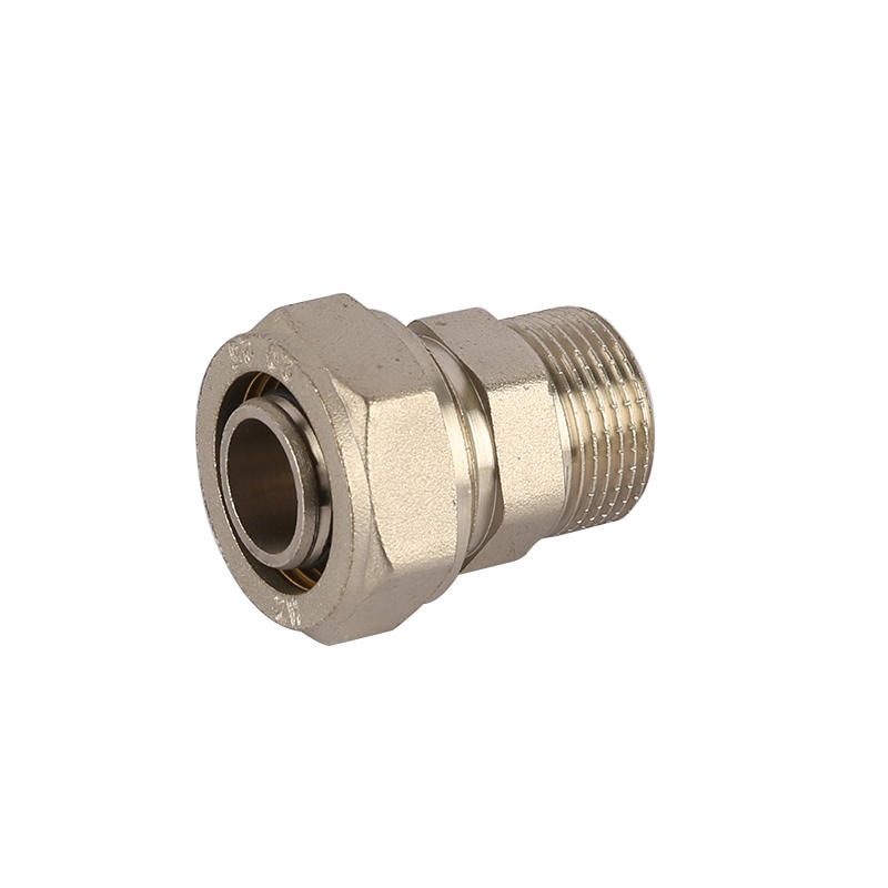 Brass fitting for pipe connection ART AK7529