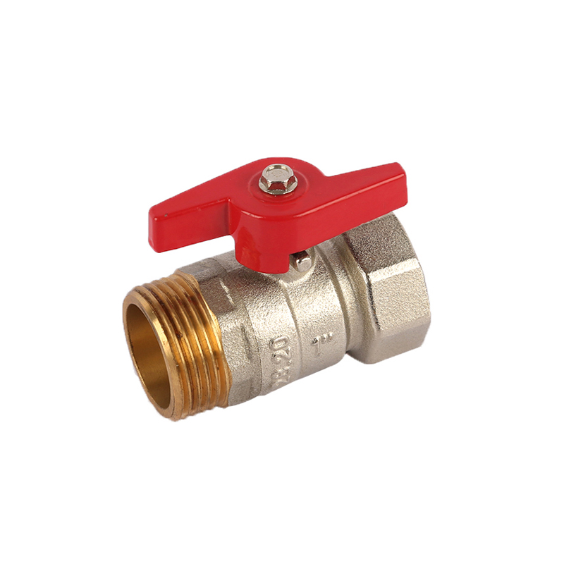 1" Female to Male PN40 brass ball valve with  Cyclone handle ART AK1204
