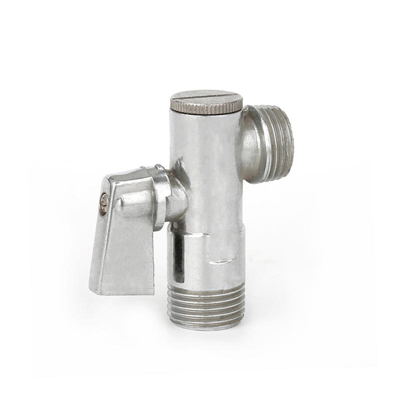 Toilet bathroom kitchen angle ball valve Chrome plated brass angle valve ART AK3005