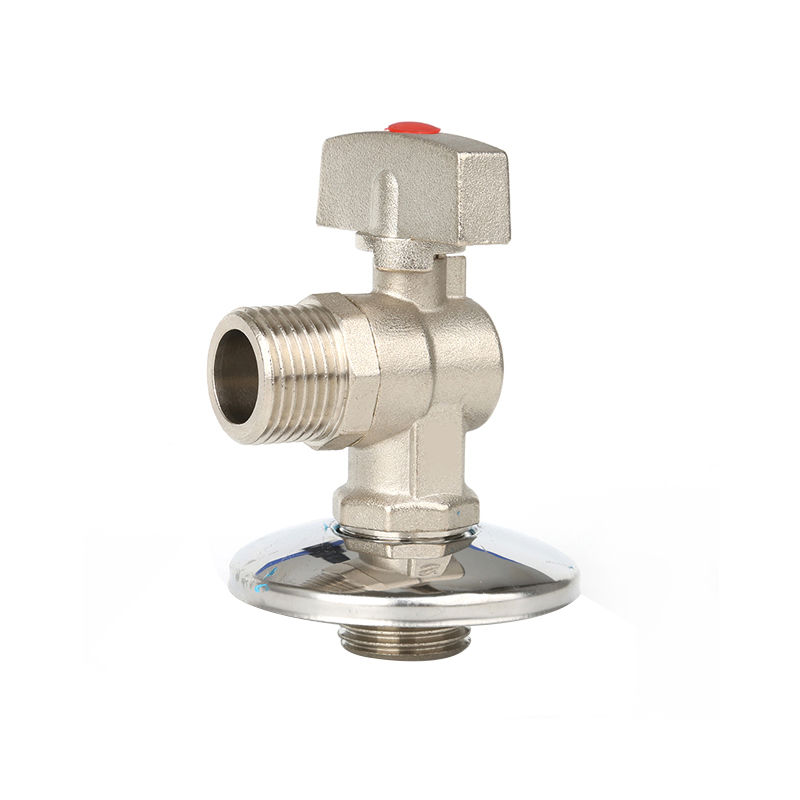 Brass 1/2" Slotted Kitchen Bathroom Accessories  Angle valve for Toilet Sink Basin Water Heater ART AK3006